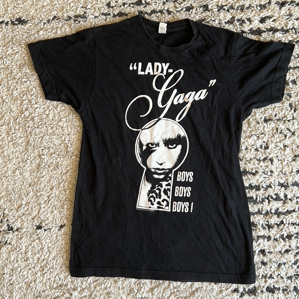 Lady Gaga 2007 Collectable Fan Club Vintage Tee